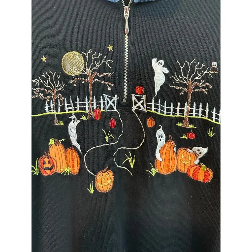 White Stag black pullover